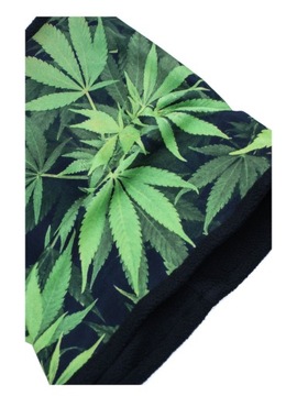 ДЫМОХОД, ЛИСТЬЯ, ЧЕРНО-ЗЕЛЕНЫЙ, ТЕПЛЫЙ ФЛИС