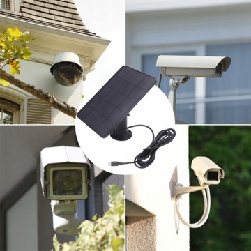 НАСТЕННАЯ СОЛНЕЧНАЯ ПАНЕЛЬ МОЩНОСТЬЮ 4 ВТ ДЛЯ НАРУЖНЫХ КАМЕР С КАБЕЛЕМ ДЛИНОЙ 2,8 М