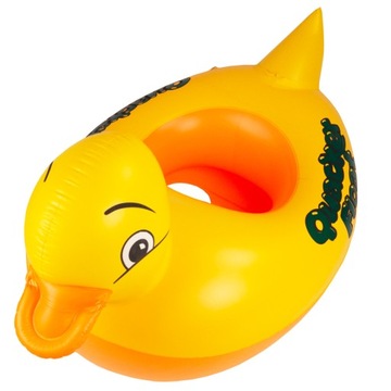 PONTON KACZKA KOŁO DMUCHANE Z SIEDZISKIEM PONTONIK DLA DZIECI KACZUSZKA