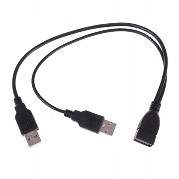 Разветвитель USB Y USB 2.0, гнездо к