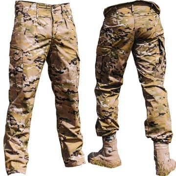 Spodnie multicam wojskowe MORO Rip-stop r. S