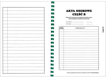 Персональная папка с зеленой папкой Konfex T-03.