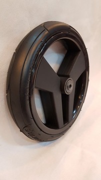 Комплект колес для коляски JUNAMA DIAMOND, гель, черный, шина Diamond