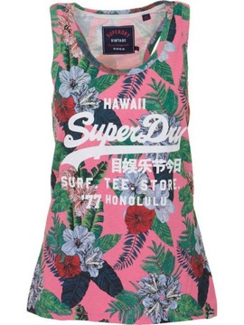 SUPERDRY RÓŻOWY T-SHIRT PRINT (38)