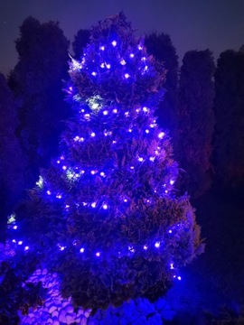 МОЩНЫЕ РОЖДЕСТВЕНСКИЕ ОГНИ 100 СВЕТОДИОДНЫХ НАРУЖНЫХ ОГНИ 6М РОЖДЕСТВЕНСКИХ ЕЛОЧНЫХ ОГНИ