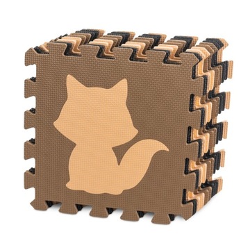 Puzzle piankowe Ikonka 9 el.