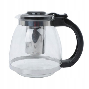 1500ml szklany czajniczek przezroczysty można myć