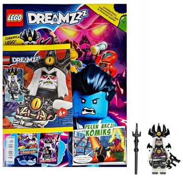 Gazetka LEGO Dreamzzz 1/2024 Król Koszmarów minifigurka drm012 komiks