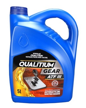OLEJ PRZEKŁADNIOWY ATF III QUALITIUM - AUTOMAT 5L