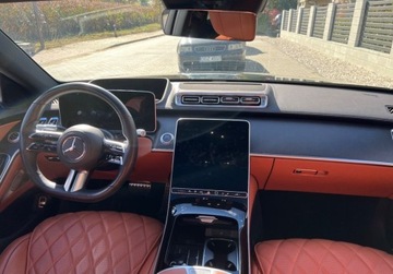 Mercedes Klasa S W223/V223 Sedan Plug-In 3.0 580e 510KM 2023 Mercedes-Benz Klasa S 4Matic, AirMatic, lampy digital, panorama, 3D ekran, zdjęcie 6
