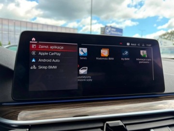 BMW Seria 5 G30-G31 Limuzyna Facelifting 3.0 530d 286KM 2023 BMW 530 530d Xdrive, MSport,tył oś skrętna,panoram, zdjęcie 31