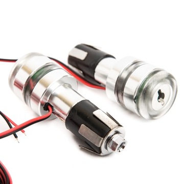 Светящиеся грузики, поворотники, светодиодные наконечники 22 мм.