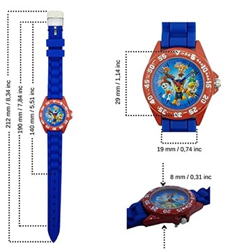 Детские аналоговые часы Vadobag Paw Patrol