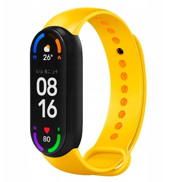 Opaska pasek do Xiaomi Mi Band 5/6 - DUŻÓ KOLORÓW