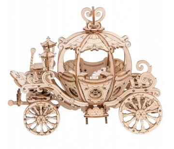 Drewniany model wózka 3D ROBOTIME