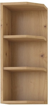 Szafka kuchenna wisząca zakończeniowa 30x72 Dąb Artisan