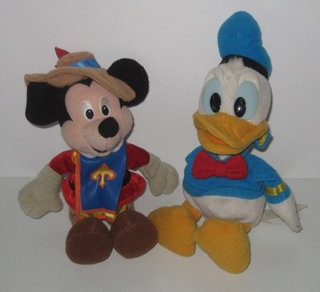 DISNEY - MYSZKA MIKI - KACZOR DONALD - 2 MASKOTKI