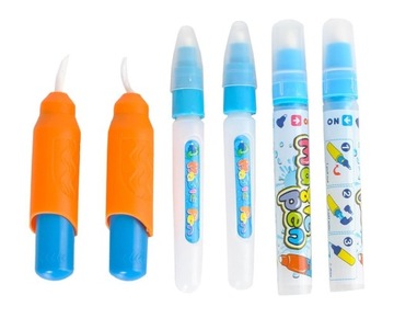 Коврик для рисования и росписи водой XXL большой 100х80 см, набор маркеров