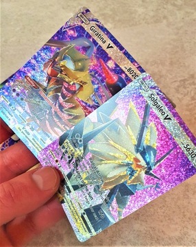КАРТОЧКИ POKEMON DIAMOND блестящие разноцветные 10 шт.