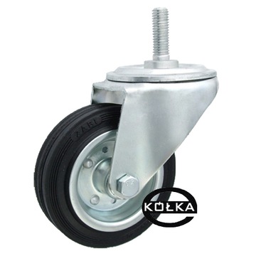 KOŁO SKRĘTNE fi.100mm Z TRZPIENIEM, NOŚNOŚĆ 70KG