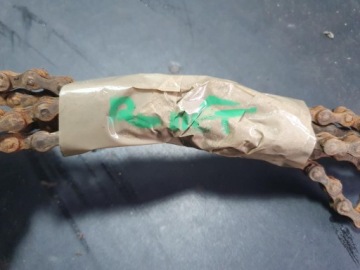 СТАРАЯ ВИНТАЖНАЯ ЦЕПЬ ROMET ДЛЯ ВЕЛОСИПЕДА ПРЕДОМ