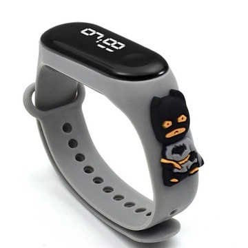 ДЕТСКИЕ СВЕТОДИОДНЫЕ ЧАСЫ SMARTBAND BATMAN BAND