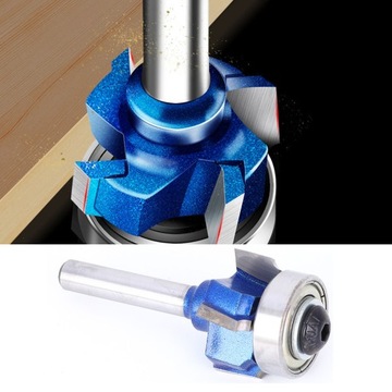 ФРЕЗА С ПОДШИПНИКОМ, ЗАГРУГЛЕНИЕ, 8MM R2