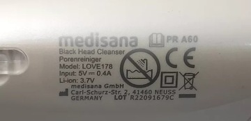 УСТРОЙСТВО ДЛЯ ОЧИЩЕНИЯ ПОР MEDISANA PR A60