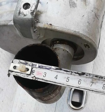 Глушитель выхлопа ISEKI E4DD E4CD fi 4 см