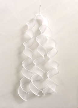 Бантик и 3 спирали для венка для причастия на веревке: венок для причастия WKS1