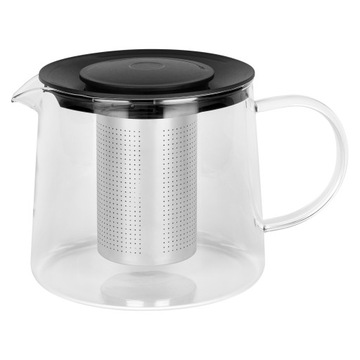 SZKLANY DZBANEK ZAPARZACZ DO HERBATY ZIÓŁ OWOCÓW SZKŁO BOROKRZEMOWE 1,5L