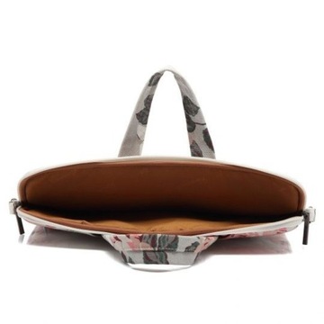 Сумка-портфель Canvaslife для ноутбука 13-14 дюймов - бело-розовая