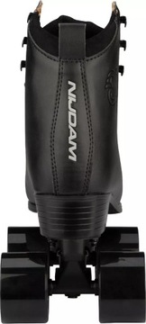 Классические женские кожаные роликовые коньки черного цвета NIJDAM 39