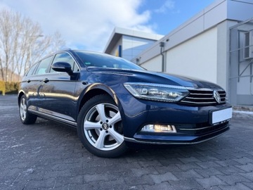 Volkswagen Passat B8 Variant 2.0 TSI BlueMotion Technology 220KM 2016 Volkswagen Passat 2.0 TSI 220KM, dsg, skora, dynaudio, bezwypadkowy, super
