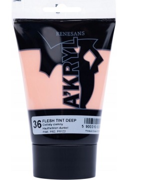 RENESANS A'KRYL Farba akrylowa 100 ml 36-Cielisty Ciemny