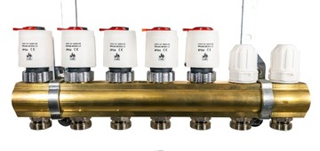 SIŁOWNIK TERMOELEKTRYCZNY DO ROZDZIELACZA ZAWORU GWINT M30NC 230V SOLIDNY