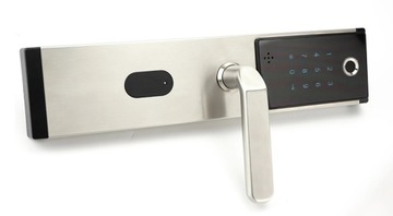 Замок дверной с кодовой ручкой - код, RFID, биометрия