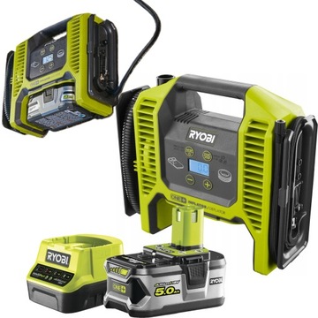 КОМПРЕССОРНЫЙ АККУМУЛЯТОРНЫЙ НАСОС RYOBI R18MI 18V 5Ah