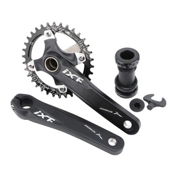 Ultralekki rowerowy mechanizm korbowy z 8 mec