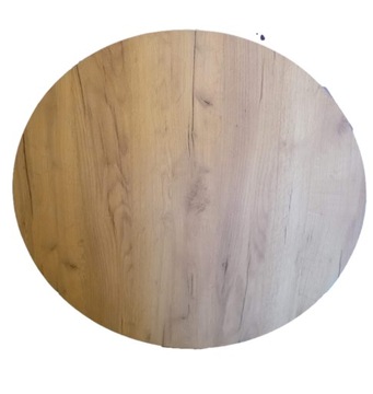 BLAT OKRĄGŁY fi 70 cm dąb craft zloty