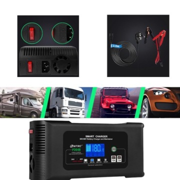 12/24V Usměrňovač Pro Akumulátor, Automatická Inteligentní Nabíječka