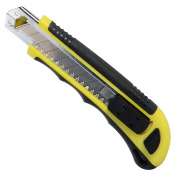 НОЖ ДЛЯ ОБОЕВ 18 ММ С РЕЗИНОВЫМ ПОКРЫТИЕМ (43700)