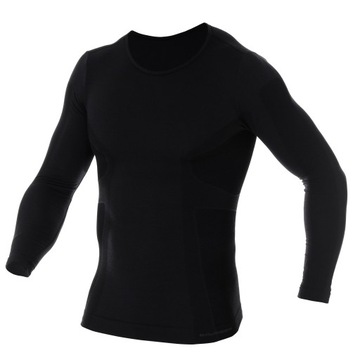 ФУТБОЛКА Brubeck ИЗ ТЕРМАЛЬНОЙ ШЕРСТИ МЕРИНОСА -M