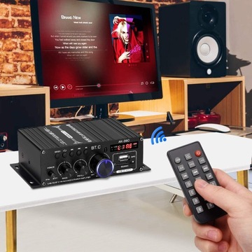 АВТОМОБИЛЬНЫЙ УСИЛИТЕЛЬ, двухканальный Bluetooth 800Вт