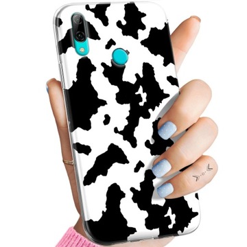 ETUI DO HUAWEI P SMART 2019 WZORY KROWA ŁATY PLAMKI OBUDOWA POKROWIEC CASE