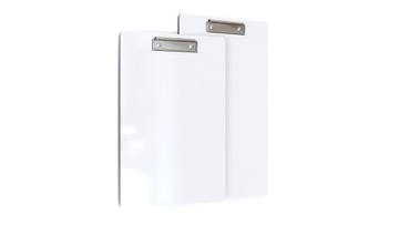 Тренерская тактическая доска 40x23 см, папка для тренировок с зажимом для доски