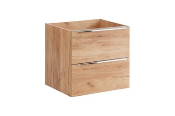 Szafka pod umywalkę 60 cm Capri dąb 820