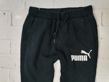 PUMA Dresy Męskie Spodnie Dresowe Ściągacze S