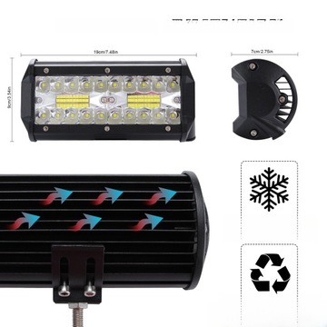 LED FINDER ВНЕДОРОЖНЫЕ РАБОЧИЕ ФАРЫ 7 ДЮЙМОВ