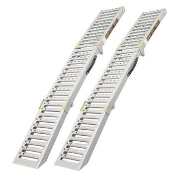 Пандусы, 2 шт., пандусы для автомобильных дорог, МАКС. 2 м, 1600 кг, СТАЛЬНЫЕ СКЛАДНЫЕ